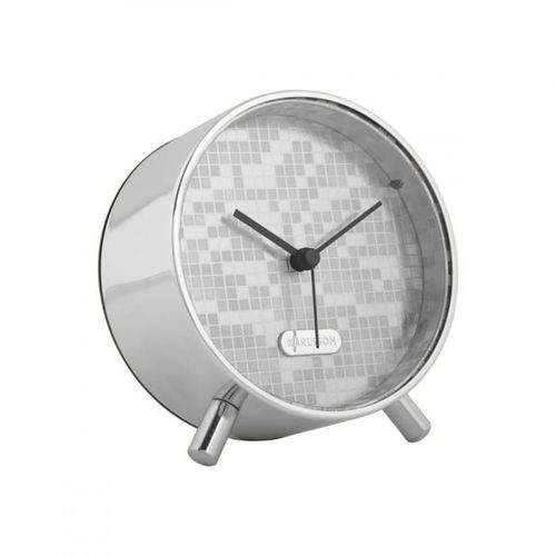 Réveil Disco - Present Time - Argent -