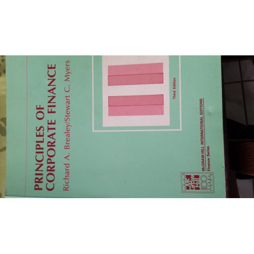 Principles Of Corporate Finance