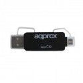 approx - Lecteur de carte - 5 en 1 (microSD, SD, MMC) - USB 2.0