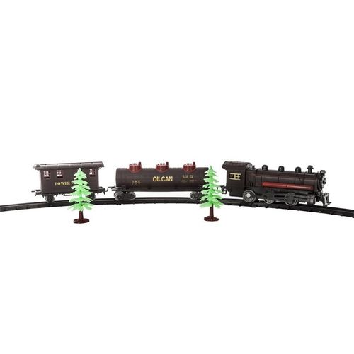 Train ?Lectrique Avec Accessoires - Pvc - 5 X 54 X 6,5 Cm