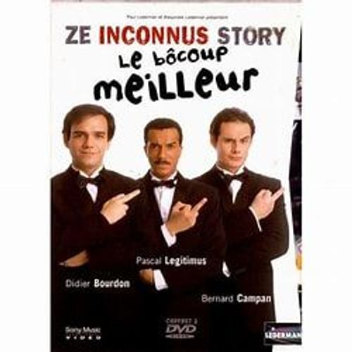 Dvd "Les Inconnus" - Le "Bocoup Meilleur Volume 5" Avec Didier Bourdon - Pascal Legitimus - Bernard Campan