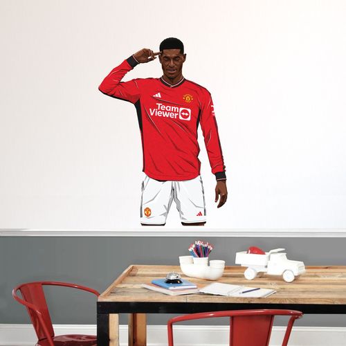 Autocollant Mural De Célébration De Manchester United Rashford - 120 Cm De Hauteur