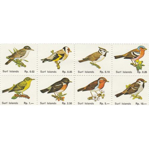 Timbres Qsurf Islands