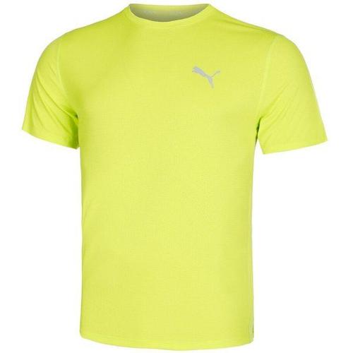 Run Favorite Velocity Laufshirt Hommes - Jaune Lemon