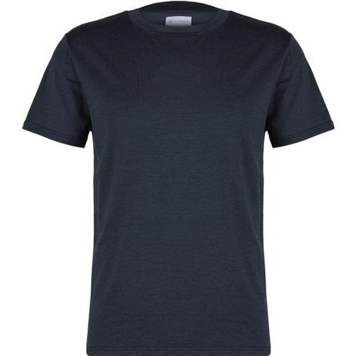 Berg Tee T-Shirt En Laine Mérinos Taille Xl, Bleu