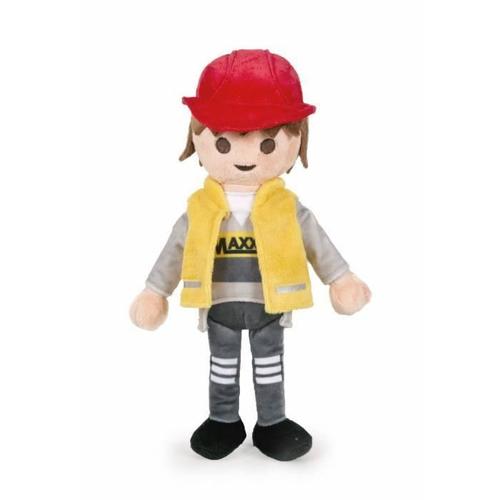 Famosa Peluche Playmobil Chef De Chantier 30cm