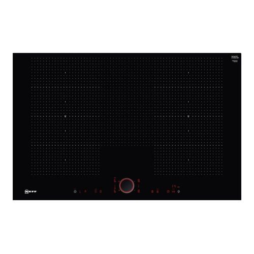 Neff T68PS61X0 - Table de cuisson à induction - 4 plaques de cuisson - Niche - largeur : 78 cm - profondeur : 50 cm - noir - sans cadre