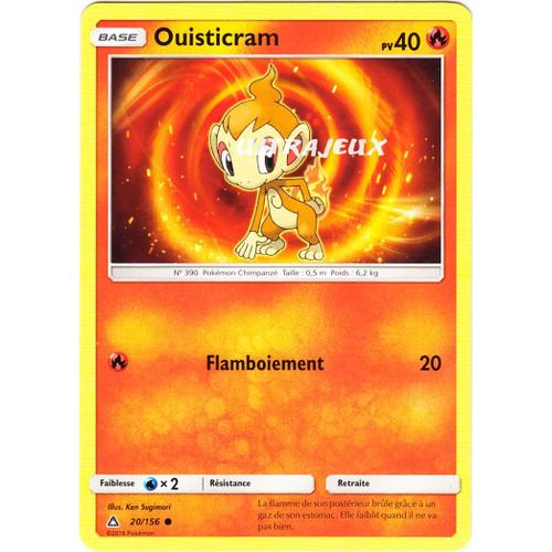 Pokémon - 20/156 - Ouisticram - Sl5 - Soleil Et Lune - Ultra Prisme - Commune