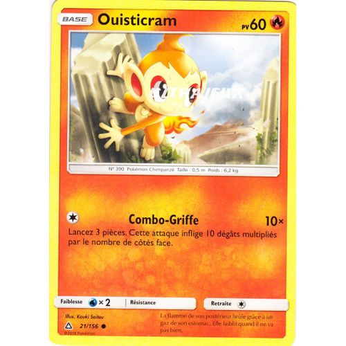 Pokémon - 21/156 - Ouisticram - Sl5 - Soleil Et Lune - Ultra Prisme - Commune