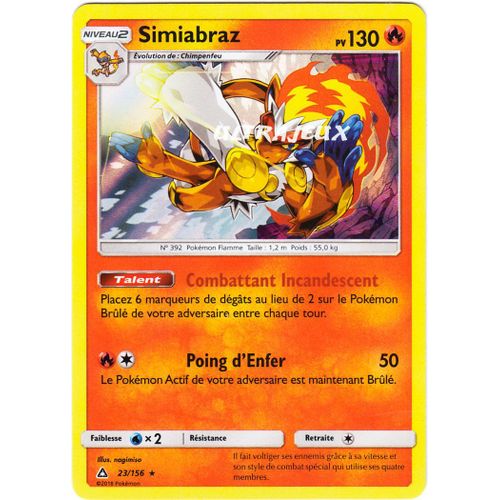 Pokémon - 23/156 - Simiabraz - Sl5 - Soleil Et Lune - Ultra Prisme - Holo Rare