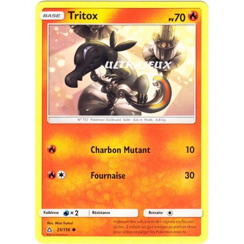 Pokémon - 25/156 - Tritox - Sl5 - Soleil Et Lune - Ultra Prisme - Commune