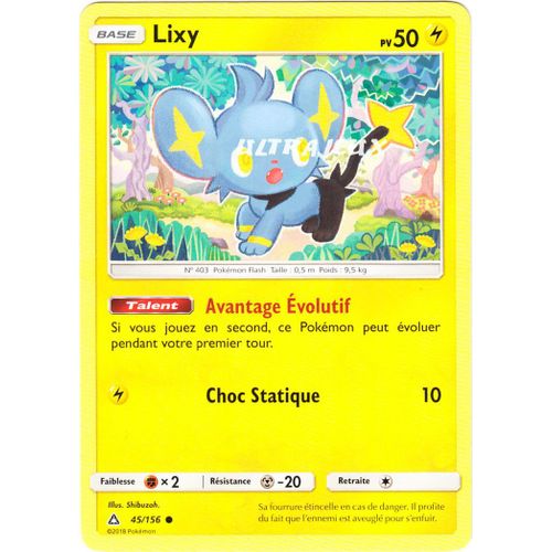 Pokémon - 45/156 - Lixy - Sl5 - Soleil Et Lune - Ultra Prisme - Commune