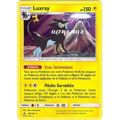 Pokémon - 48/156 - Luxray - Sl5 - Soleil Et Lune - Ultra Prisme - Holo Rare