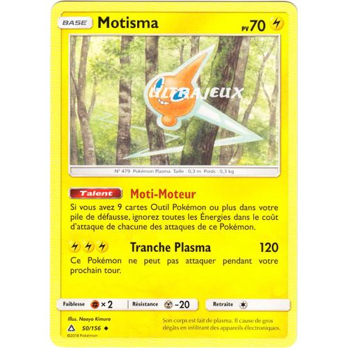 Pokémon - 50/156 - Motisma - Sl5 - Soleil Et Lune - Ultra Prisme - Peu Commune