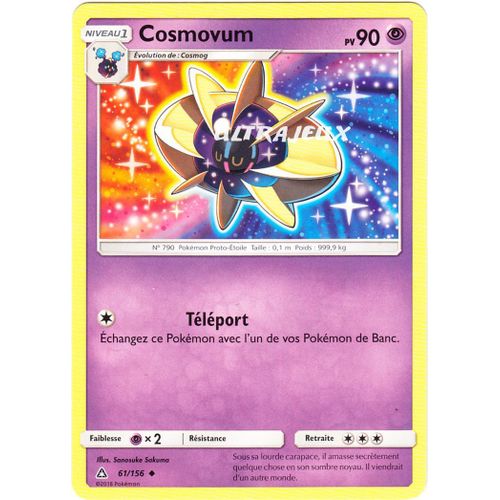 Pokémon - 61/156 - Cosmovum - Sl5 - Soleil Et Lune - Ultra Prisme - Peu Commune