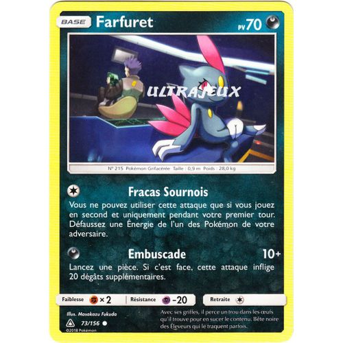 Pokémon - 73/156 - Farfuret - Sl5 - Soleil Et Lune - Ultra Prisme - Commune