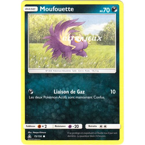 Pokémon - 75/156 - Moufouette - Sl5 - Soleil Et Lune - Ultra Prisme - Commune