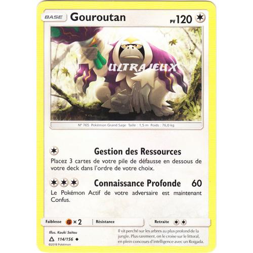 Pokémon - 114/156 - Gouroutan - Sl5 - Soleil Et Lune - Ultra Prisme - Peu Commune