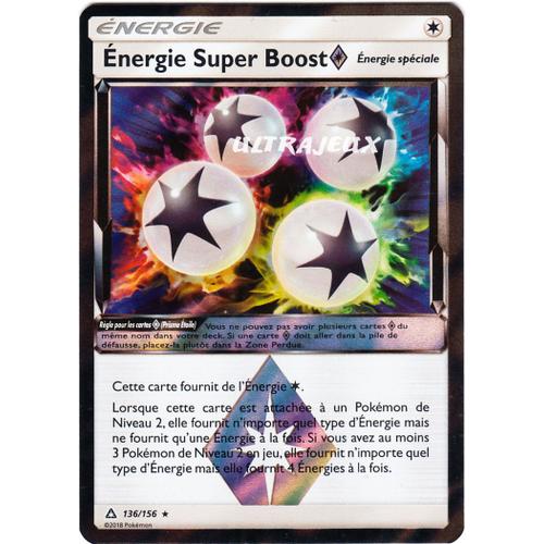 Pokémon - 136/156 - Sl5 - Soleil Et Lune - Ultra Prisme - Énergie Super Boost - Holo Rare