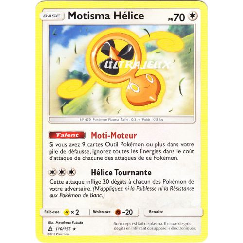 Pokémon - 110-R/156 - Motisma Hélice - Reverse