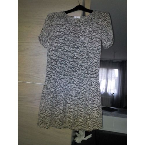 Robe Cache-Cache Polyester 38 Marron