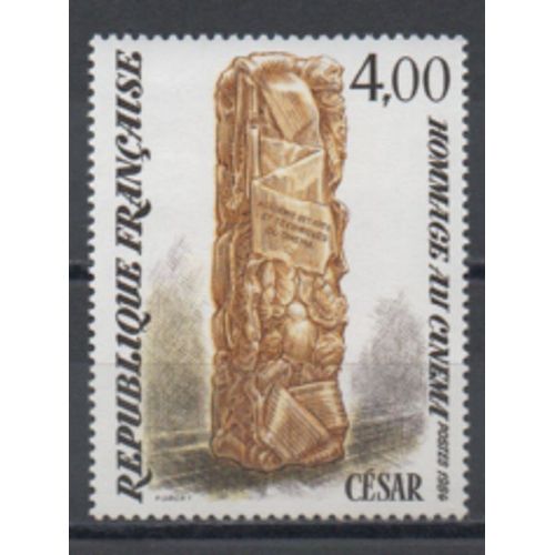 France 1984 Timbre N° 2299 Sculpture Pouce De César Hommage Au Cinéma