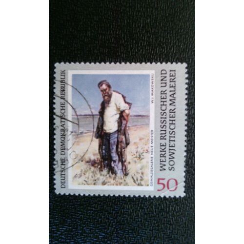 Timbre Allemagne Rda ( Yt 1226 ) 1969 Peintures W. J. Makowski