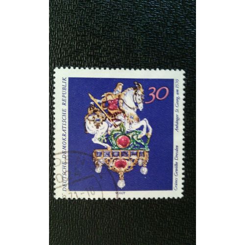 Timbre Allemagne Rda ( Yt 1375 ) 1971 Trésors De La Voûte Verte, Dresde