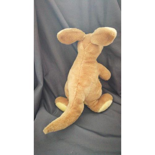 Peluche Kangourou Beige - 30 cm