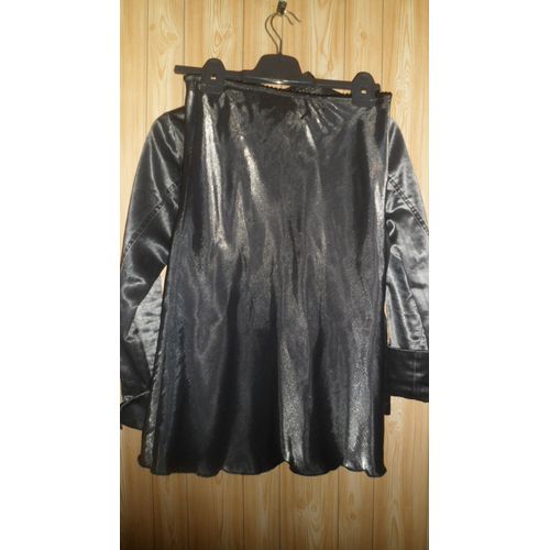 Tailleur Spiritual Coton 38 Argenté
