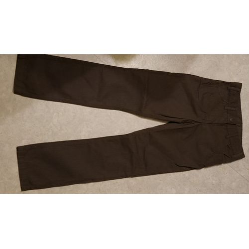 Pantalon Tape À L &#39oeil Chocolat Foncé 10 Ans Neuf