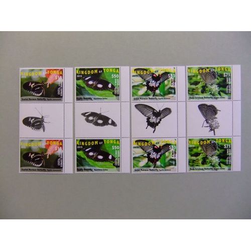 Kingdom Of Tonga 2015 Butterflies Mariposas Papillions Yvert ** Mnh