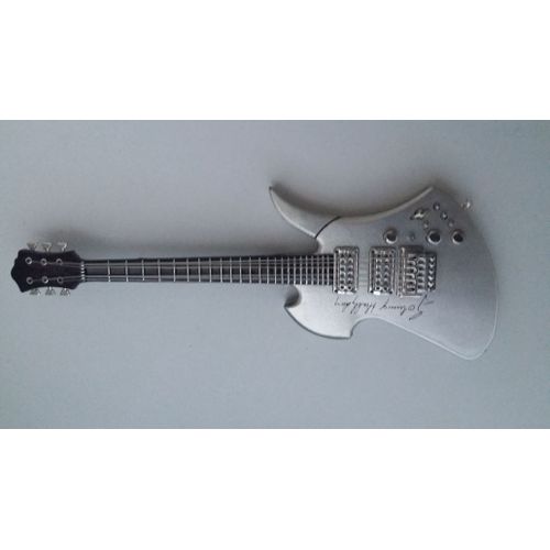 Guitare Électrique Briquet Signature Johnny Hallyday