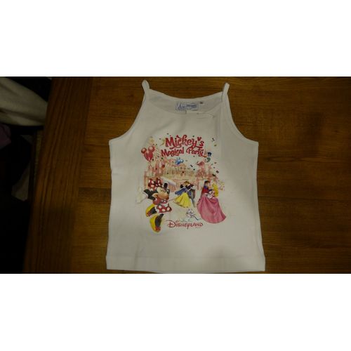 Top Disney 10 Ans Blanc Neuf
