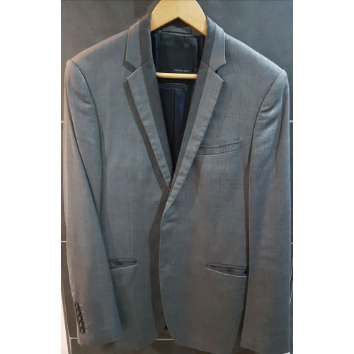 Veste Costume Blazer Zara Gris