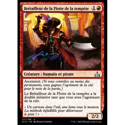 Brétailleur De La Flotte De La Tempête - Mtg - Les Combattants D'ixalan - U - 117/196