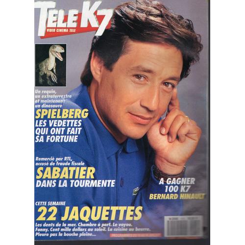 Télé K7 513 - Patrick Sabatier - Erik Estrada - Luq Hamet - Belmondo - Spielberg