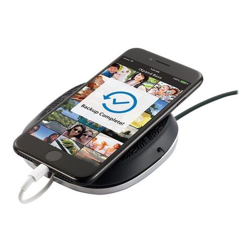SanDisk iXpand Base - Lecteur flash USB avec chargeur intégré - 256 Go - USB 2.0 / Lightning