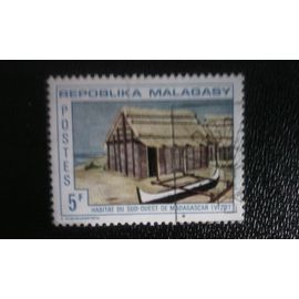 Timbre Madagascar ( Yt 493 ) 1971 Sud-Ouest De Madagascar (Vezo)
