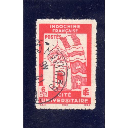 Timbre-Poste D'indochine (Cité Universitaire)