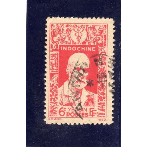 Timbre-Poste D'indochine (Alexandre Yersin)