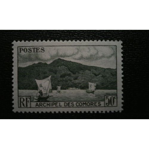 Timbre Comores ( Yt 02 ) 1971 Baie D'anjouan