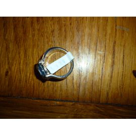 Bague triskel breton,celte Celtique Grise,Acier Et Émail