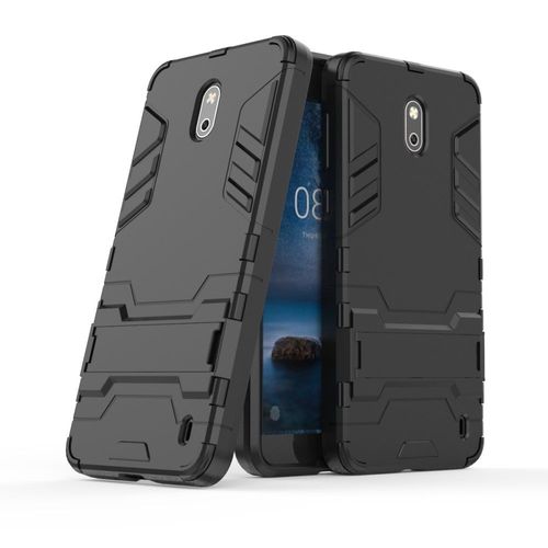 Coque Hybrid Noir Pour Nokia 2