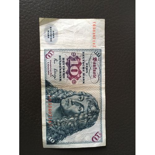 Billet De 10 Deutschmark