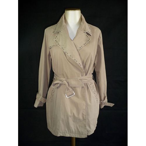 Impermeable Trench Marron Clair T 2 38 / 40