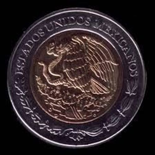 Pièce 2 Pesos Mexique 1984