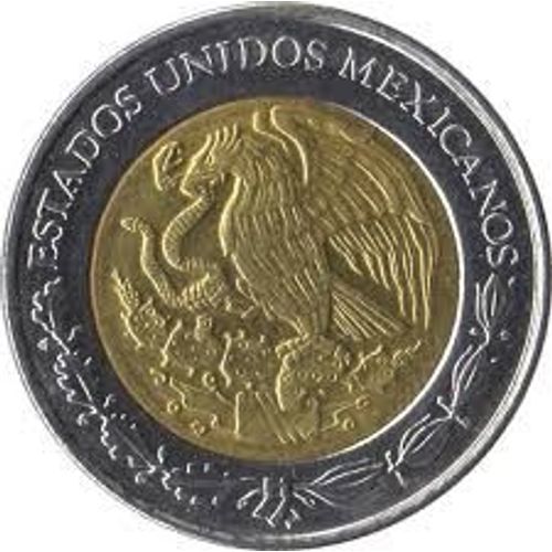 Pièce 1 Peso Mexique 2002