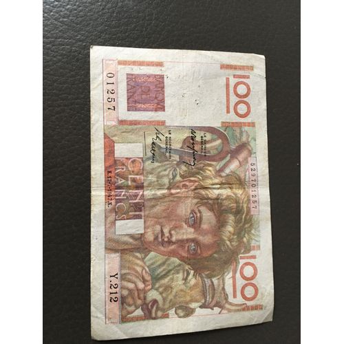 Billet De 100 Francs