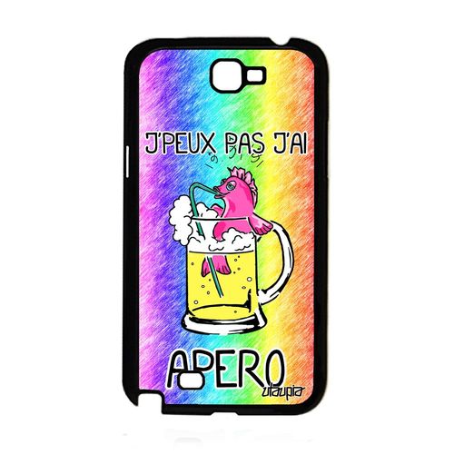 Coque Galaxy Note 2 Silicone Jpeux Pas J'ai Apero Comique Original 4g De Samsung Galaxy Note 2